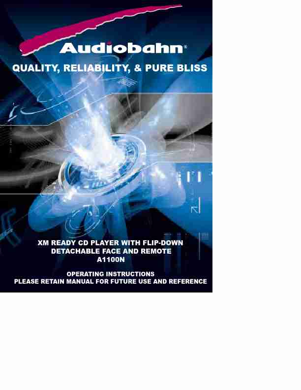 AudioBahn Car Stereo System A1100N-page_pdf